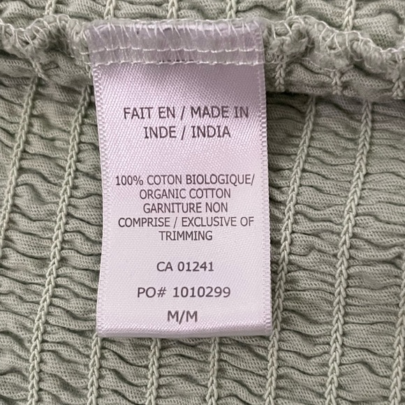 Pastel Green Ruffle Tank/Crop Top - Picture 4 of 4